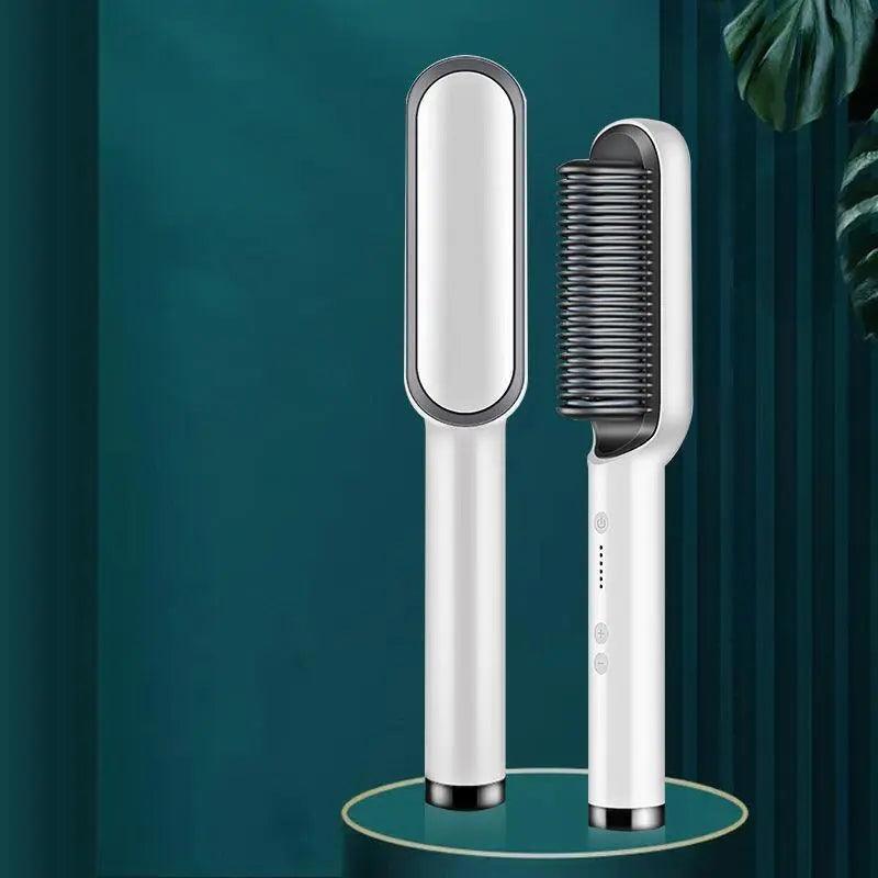 Escova de cabelo alisadora, bivolt - Futuro Tech